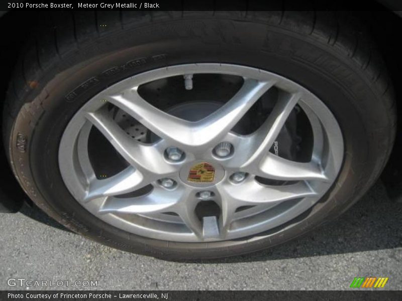 Meteor Grey Metallic / Black 2010 Porsche Boxster