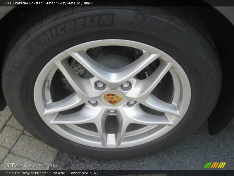 Meteor Grey Metallic / Black 2010 Porsche Boxster