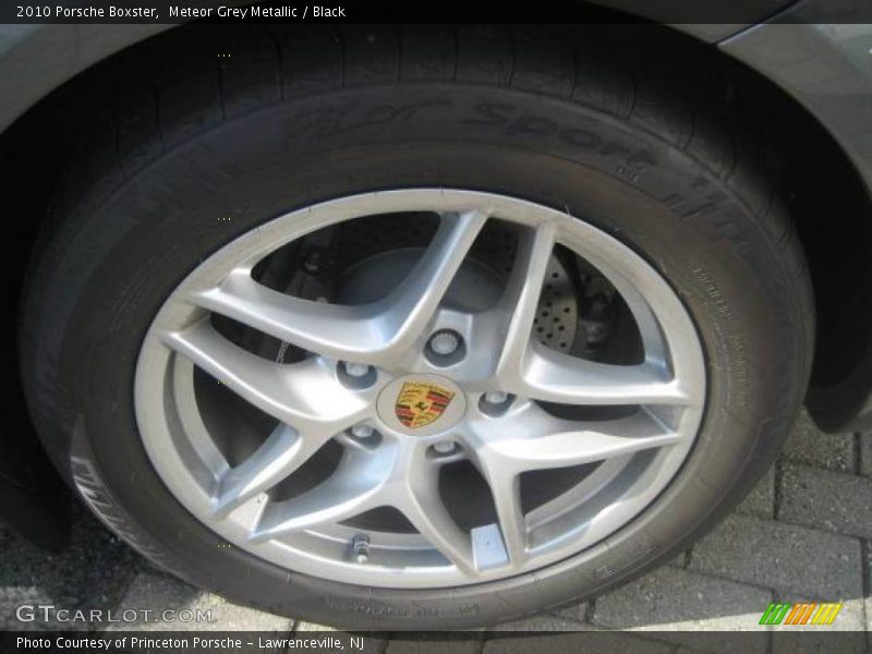 Meteor Grey Metallic / Black 2010 Porsche Boxster
