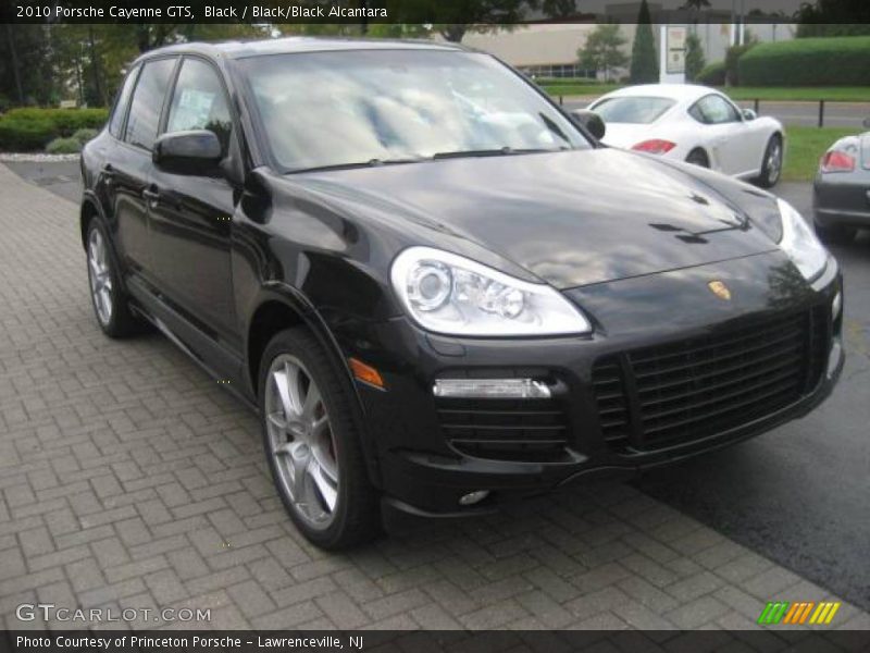 Black / Black/Black Alcantara 2010 Porsche Cayenne GTS
