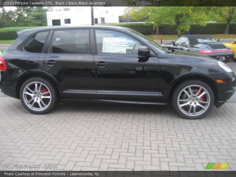 Black / Black/Black Alcantara 2010 Porsche Cayenne GTS