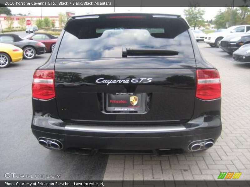 Black / Black/Black Alcantara 2010 Porsche Cayenne GTS