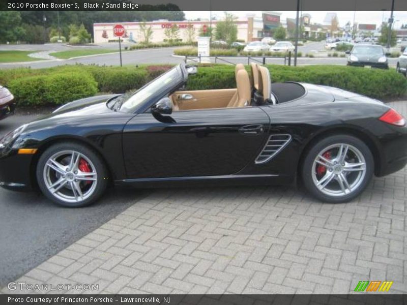 Black / Sand Beige 2010 Porsche Boxster S