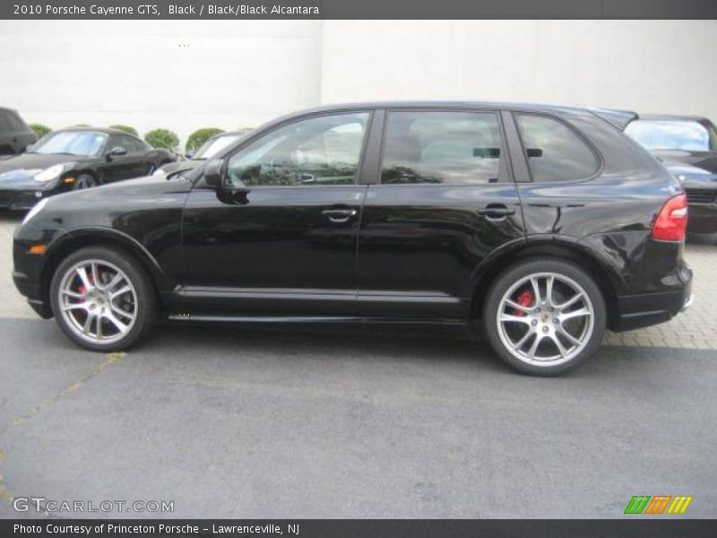 Black / Black/Black Alcantara 2010 Porsche Cayenne GTS