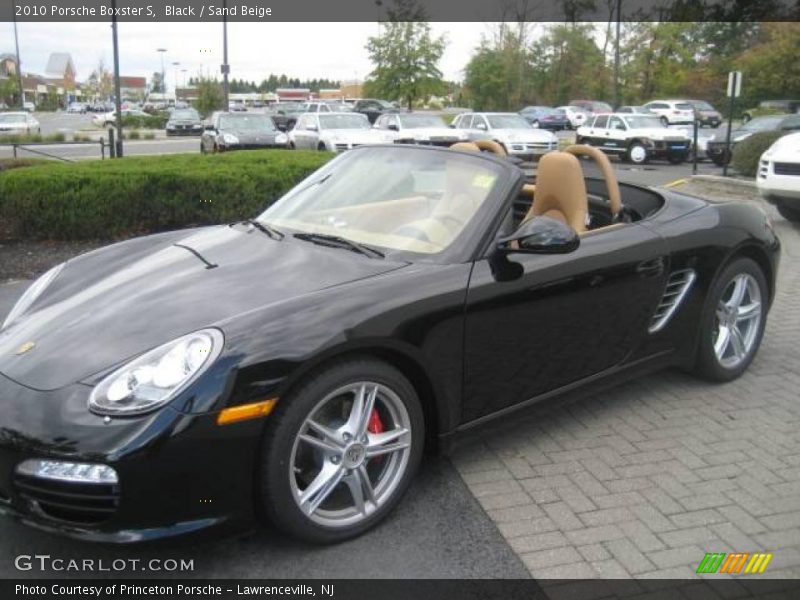 Black / Sand Beige 2010 Porsche Boxster S