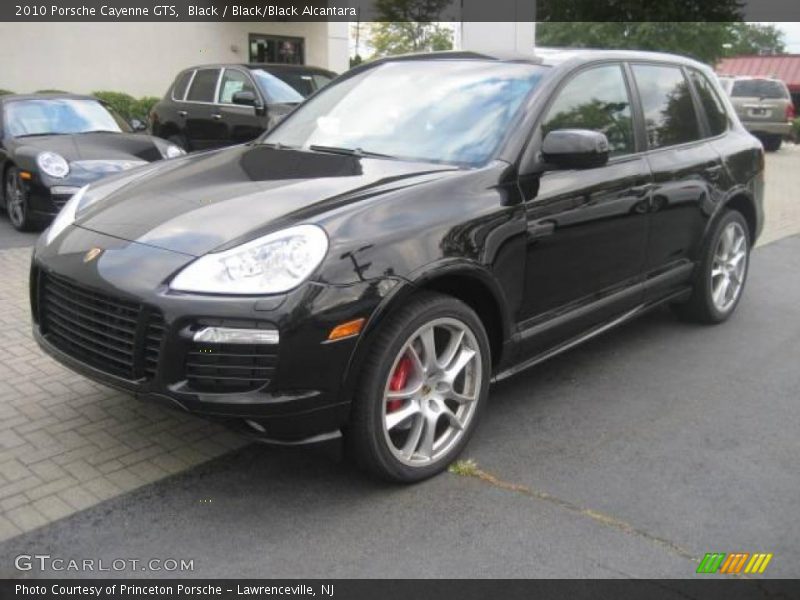 Black / Black/Black Alcantara 2010 Porsche Cayenne GTS