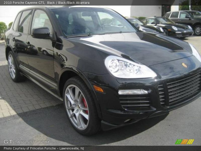 Black / Black/Black Alcantara 2010 Porsche Cayenne GTS