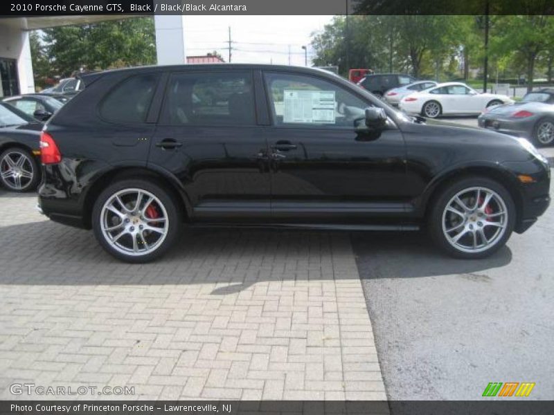 Black / Black/Black Alcantara 2010 Porsche Cayenne GTS