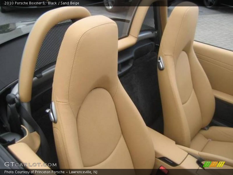 Black / Sand Beige 2010 Porsche Boxster S