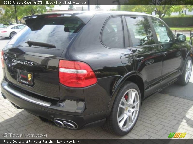 Black / Black/Black Alcantara 2010 Porsche Cayenne GTS