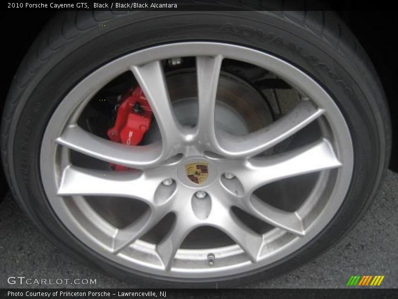 Black / Black/Black Alcantara 2010 Porsche Cayenne GTS