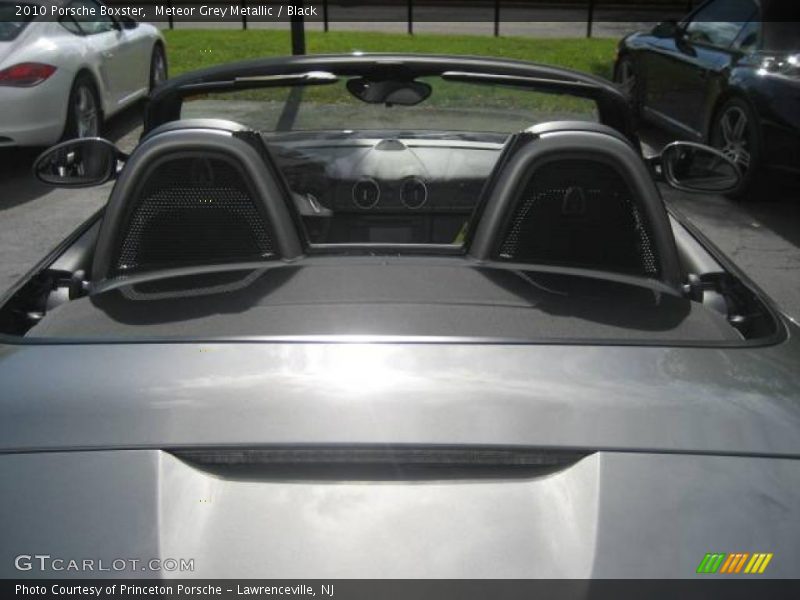 Meteor Grey Metallic / Black 2010 Porsche Boxster