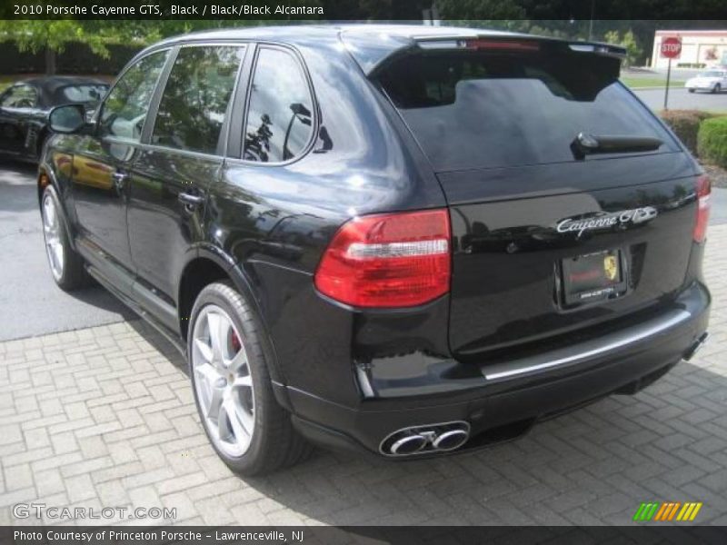 Black / Black/Black Alcantara 2010 Porsche Cayenne GTS