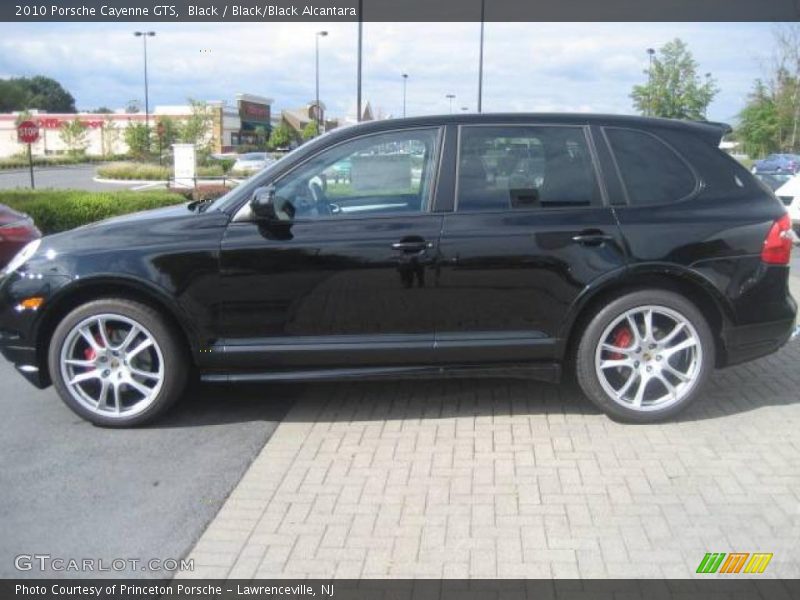 Black / Black/Black Alcantara 2010 Porsche Cayenne GTS