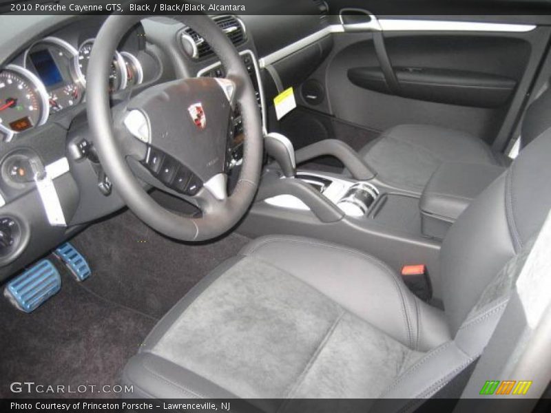 Black / Black/Black Alcantara 2010 Porsche Cayenne GTS