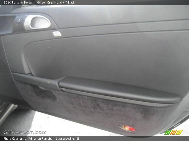 Meteor Grey Metallic / Black 2010 Porsche Boxster