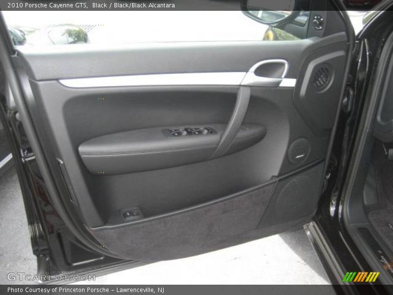 Black / Black/Black Alcantara 2010 Porsche Cayenne GTS