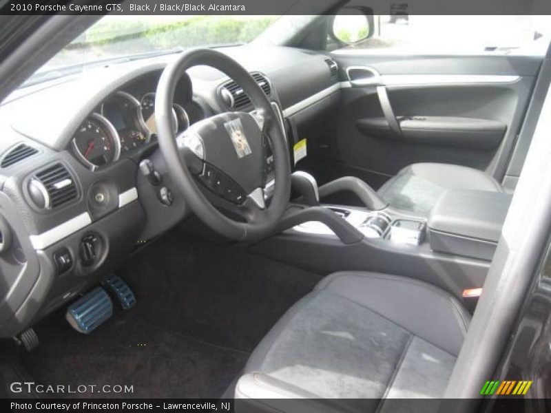 Black / Black/Black Alcantara 2010 Porsche Cayenne GTS