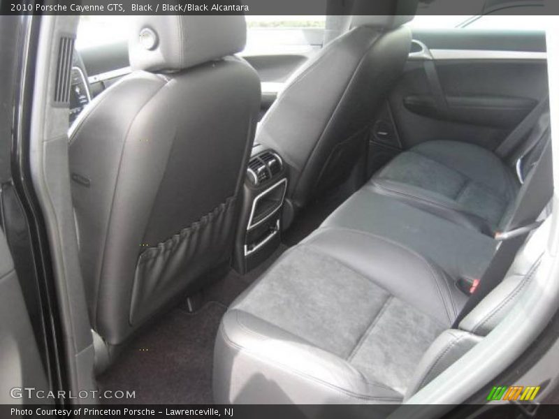 Black / Black/Black Alcantara 2010 Porsche Cayenne GTS