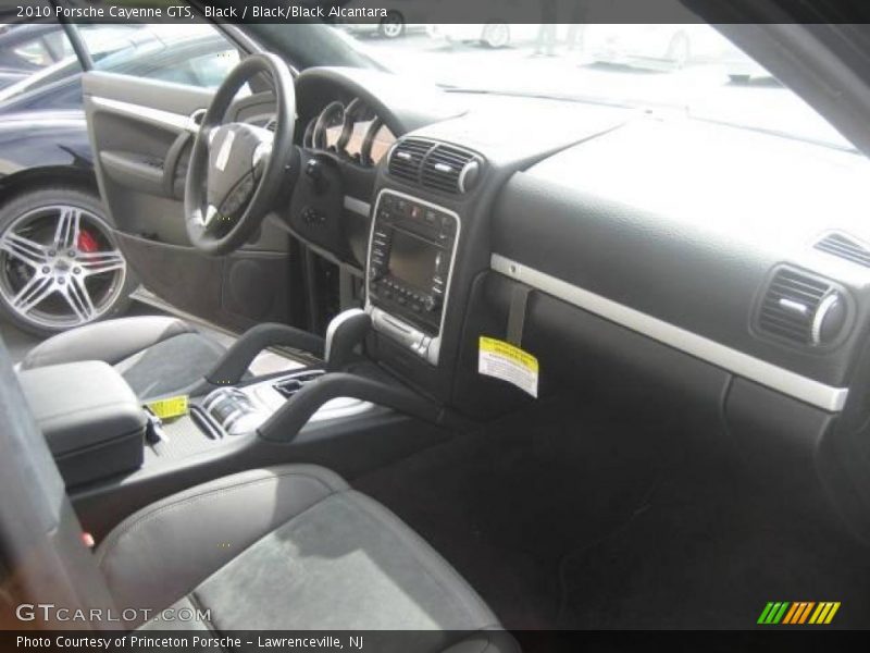 Black / Black/Black Alcantara 2010 Porsche Cayenne GTS