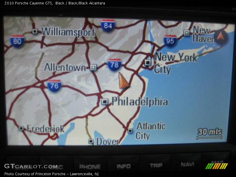 Black / Black/Black Alcantara 2010 Porsche Cayenne GTS