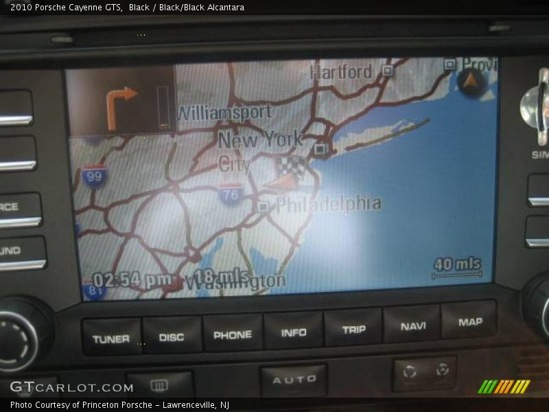 Black / Black/Black Alcantara 2010 Porsche Cayenne GTS