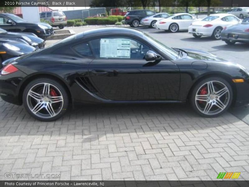 Black / Black 2010 Porsche Cayman S