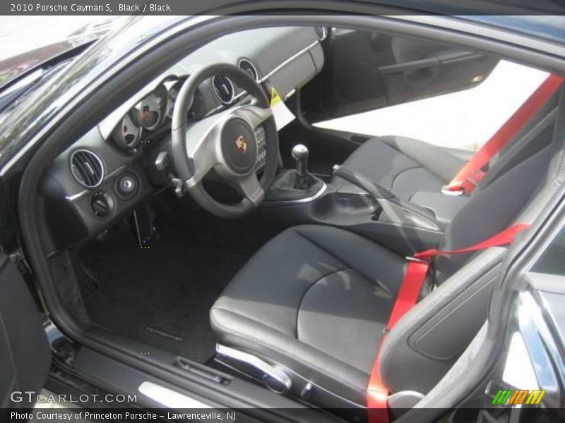 Black / Black 2010 Porsche Cayman S