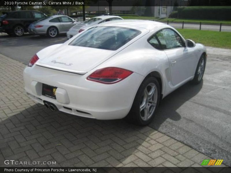 Carrara White / Black 2010 Porsche Cayman S