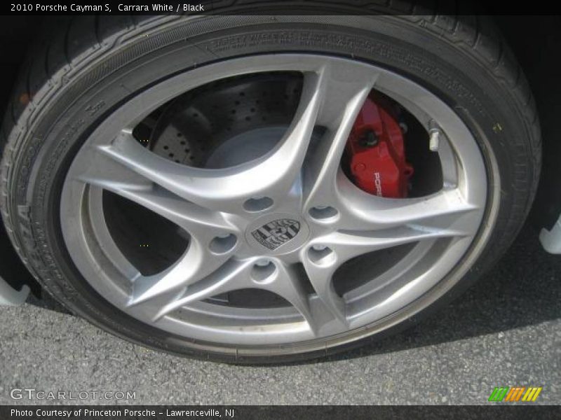 Carrara White / Black 2010 Porsche Cayman S
