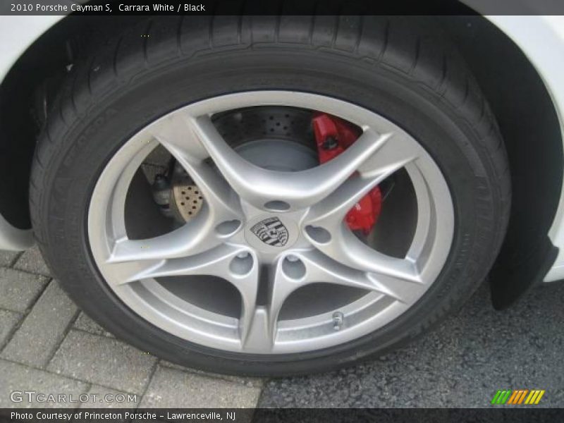 Carrara White / Black 2010 Porsche Cayman S