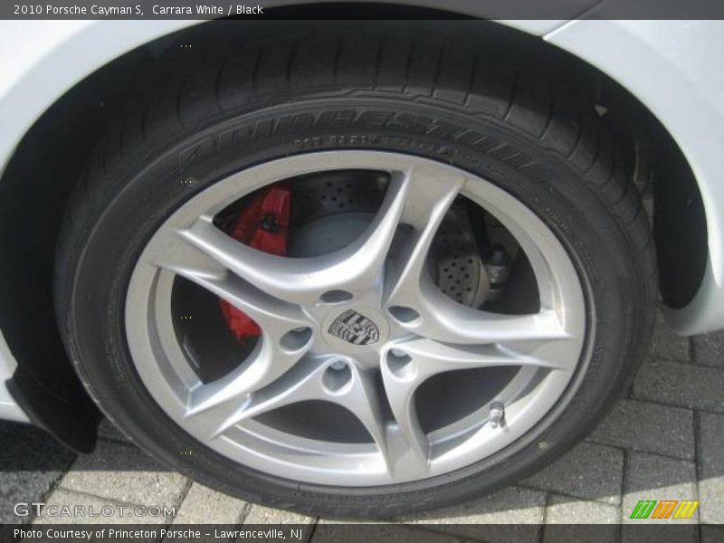 Carrara White / Black 2010 Porsche Cayman S