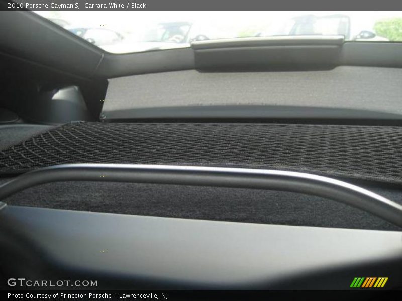 Carrara White / Black 2010 Porsche Cayman S