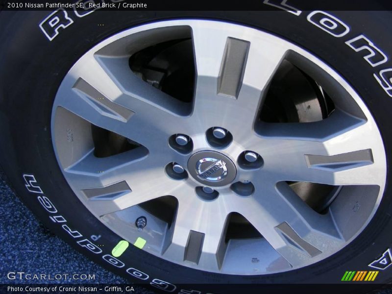 Red Brick / Graphite 2010 Nissan Pathfinder SE