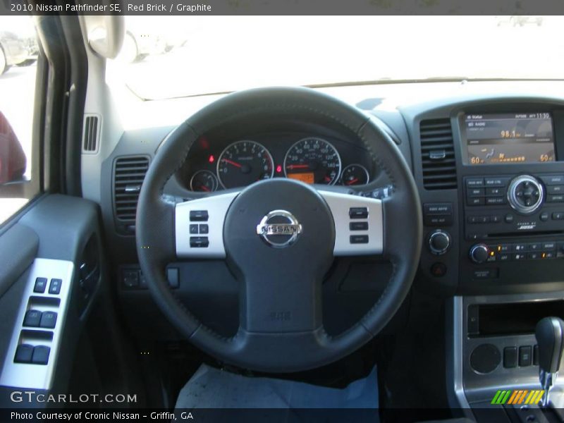 Red Brick / Graphite 2010 Nissan Pathfinder SE