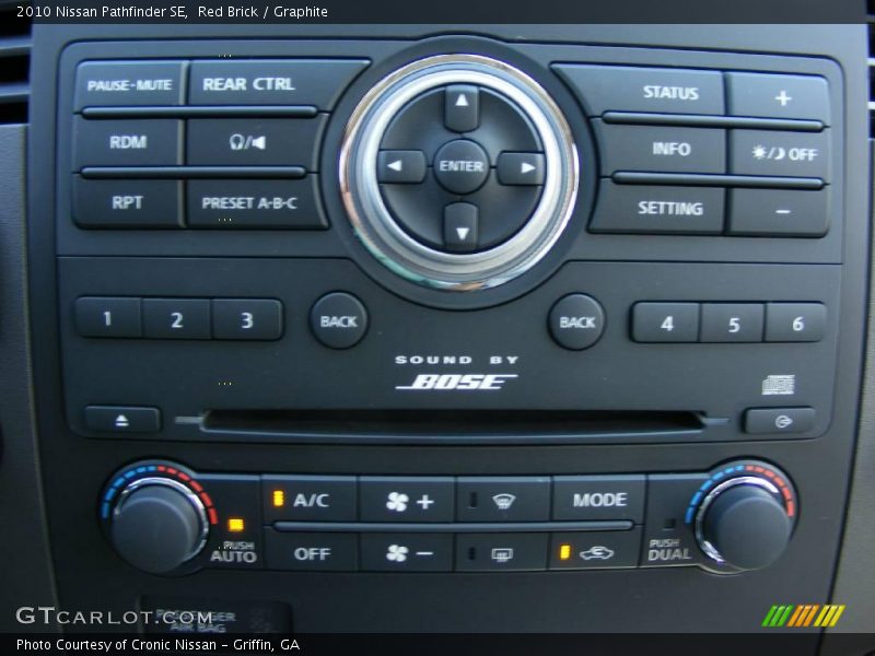 Red Brick / Graphite 2010 Nissan Pathfinder SE