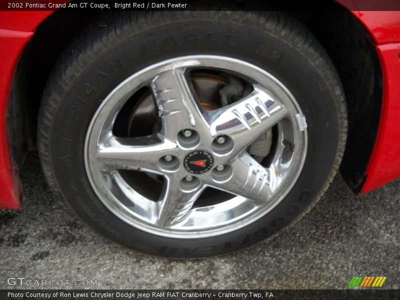 Bright Red / Dark Pewter 2002 Pontiac Grand Am GT Coupe