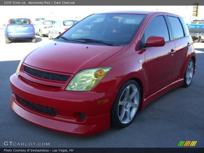 Absolutely Red / Dark Charcoal 2005 Scion xA