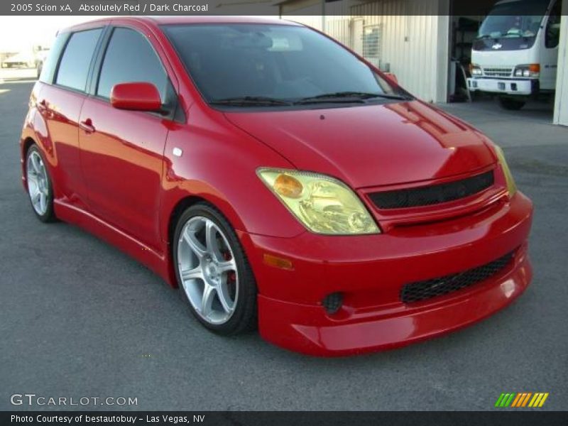 Absolutely Red / Dark Charcoal 2005 Scion xA