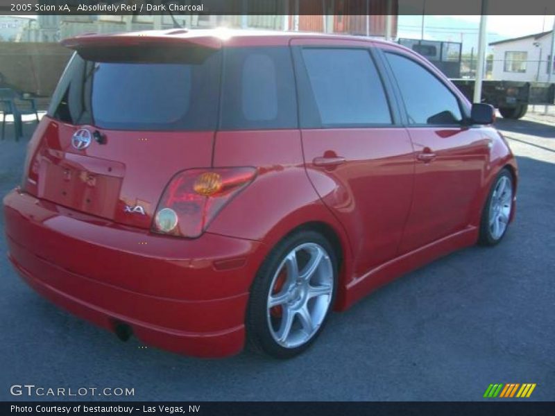 Absolutely Red / Dark Charcoal 2005 Scion xA