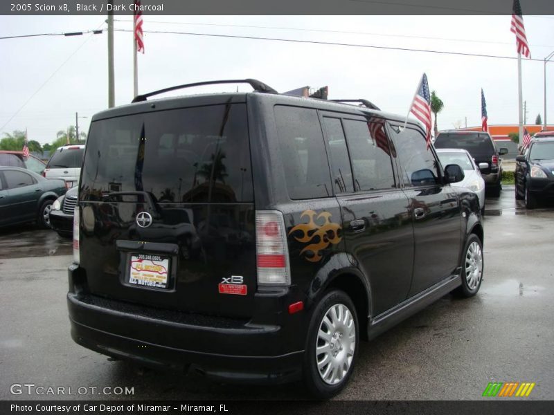 Black / Dark Charcoal 2005 Scion xB