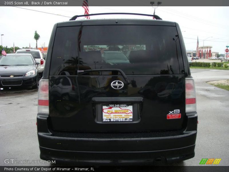 Black / Dark Charcoal 2005 Scion xB