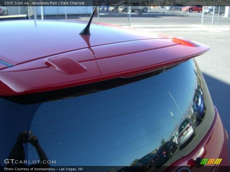 Absolutely Red / Dark Charcoal 2005 Scion xA