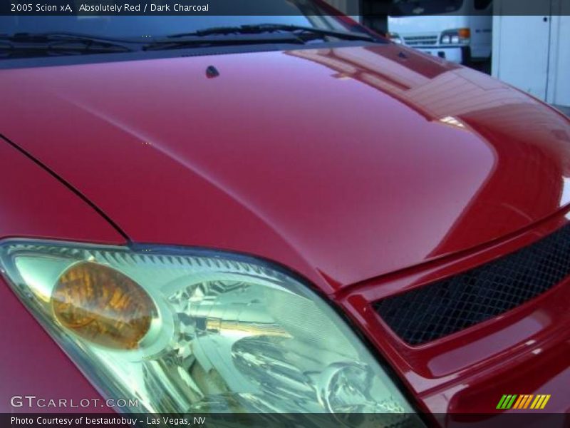 Absolutely Red / Dark Charcoal 2005 Scion xA