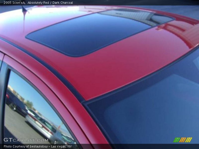 Absolutely Red / Dark Charcoal 2005 Scion xA