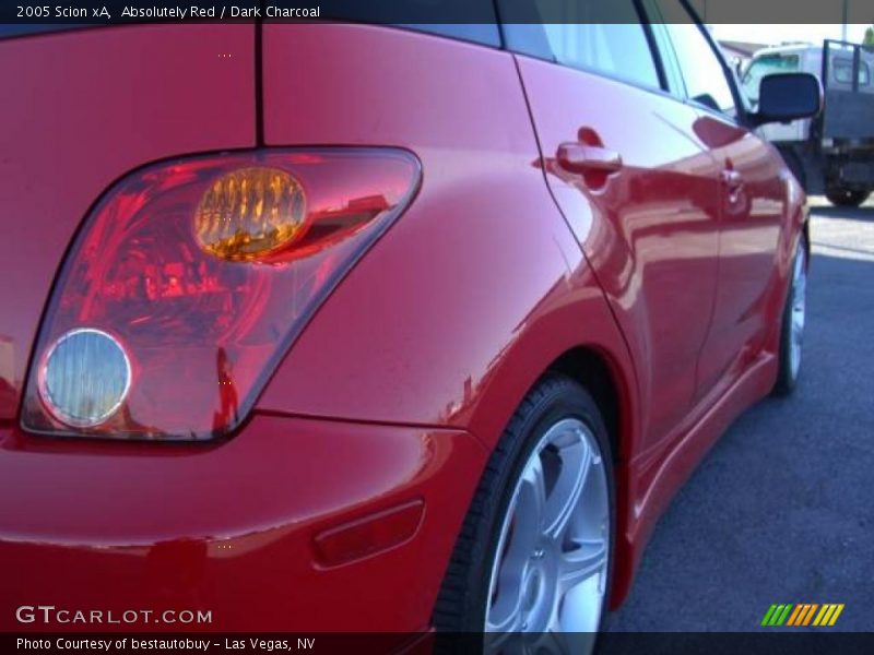 Absolutely Red / Dark Charcoal 2005 Scion xA