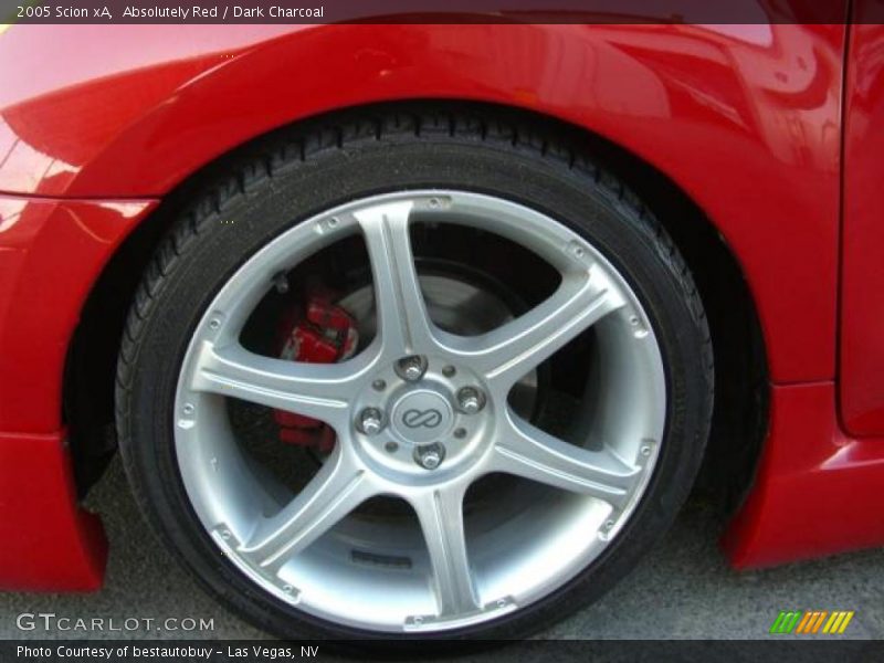 Absolutely Red / Dark Charcoal 2005 Scion xA