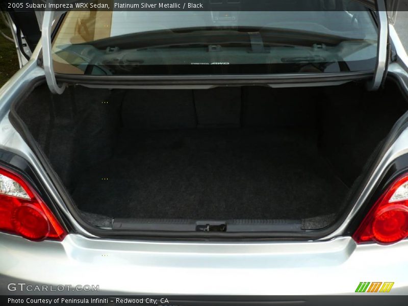 Platinum Silver Metallic / Black 2005 Subaru Impreza WRX Sedan