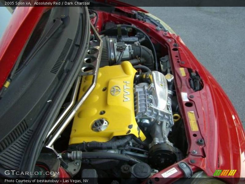 Absolutely Red / Dark Charcoal 2005 Scion xA