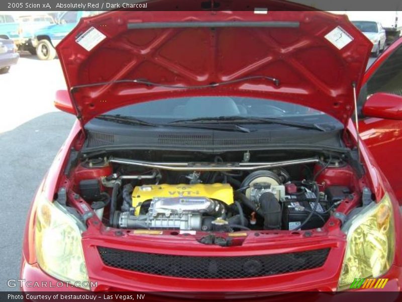 Absolutely Red / Dark Charcoal 2005 Scion xA